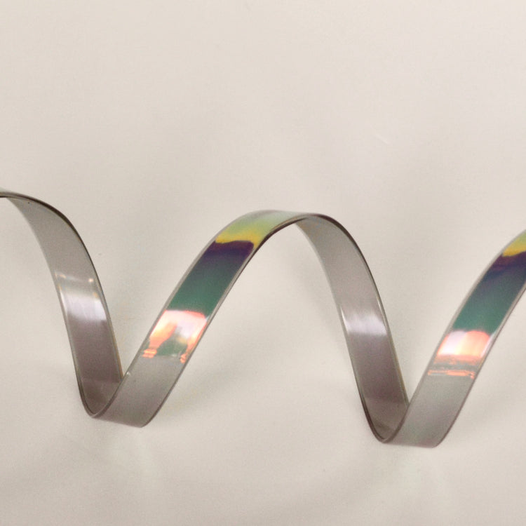 Iridescent Vinyl Wristlet